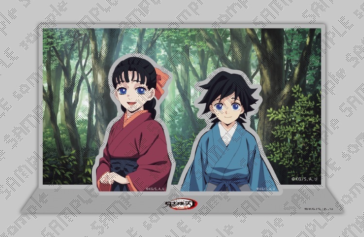 鬼滅の刃 冨岡義勇 錆兎 蔦子 鱗滝左近次 ブロマイド 原画展 アクキー セット グッズ-スタンドポップ】鬼滅の刃 アクリルスタンド/冨岡 義勇