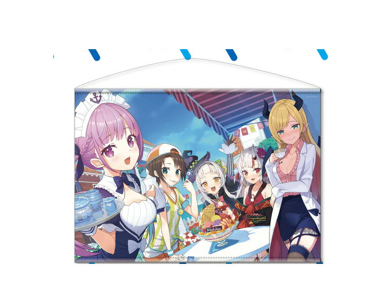 ホロライブ　紫咲シオン　百鬼あやめ　大空スバル　ミニタペストリー　３種セット ホロライブ 紫咲シオン 百鬼あやめ 大空スバル ミニタペストリー