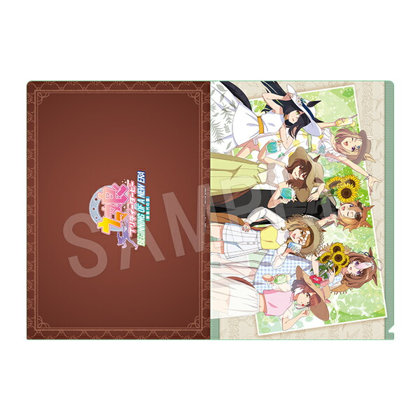 ウマ娘 プリティーダービー 描き下ろし クリアファイル 全種セット 販売 アニメ『ウマ娘 プリティーダービー ROAD TO THE TOP』 描き