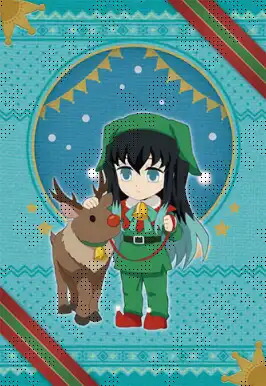 鬼滅の刃 ufotablecafe カフェ クリスマス ポストカード 9種セット 鬼滅の刃 クリスマスイベント2024 ufotable Cafe等にて12月3日