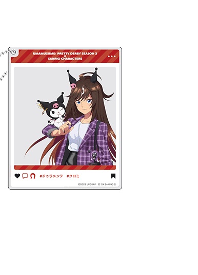 【バラ売り可】ウマ娘 サンリオ 缶バッジ ドゥラメンテ クロミ 16個セット バラ売り可】ウマ娘 サンリオ 缶バッジ ドゥラメンテ クロミ 16