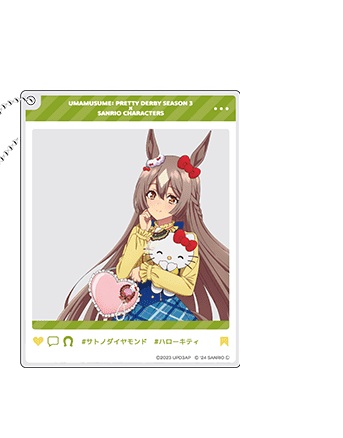ウマ娘サンリオコラボ おでかけアクリルキーホルダー8個セット（バラ売り可） ウマ娘サンリオコラボ おでかけアクリルキーホルダー8個セット