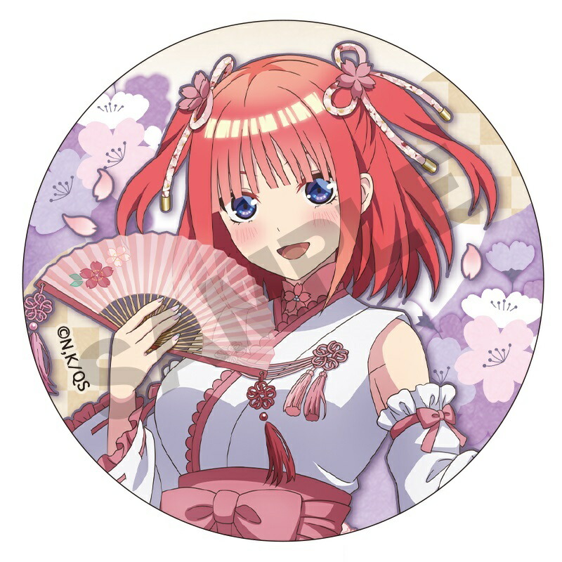 五等分の花嫁＊ 一番くじ 中野三玖 缶バッジ 12セット(24個) TVスペシャルアニメ「五等分の花嫁∽」中野三玖 缶バッジセット