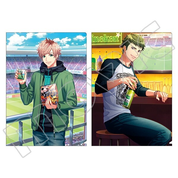 楽天市場】【新品】A3! クリアファイルセット 有栖川誉&三好一成