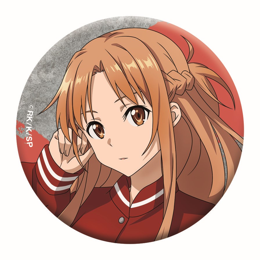 ソードアート・オンライン アスナ 缶バッジ Amazon】ソードアート