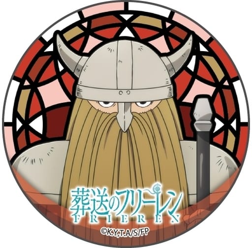 楽天市場】葬送のフリーレン キラキラ缶バッジ ステンドグラスデザイン