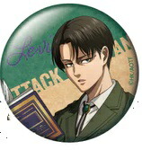 楽天市場】進撃の巨人 キャラバッジコレクション 第3弾 リヴァイ Art