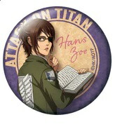 進撃の巨人　アニ　缶バッジ　アニ・レオンハート　トレーディング缶バッジ 進撃の巨人 缶バッジ アニ・レオンハート USJ 缶バッジ 笑顔 - メルカリ