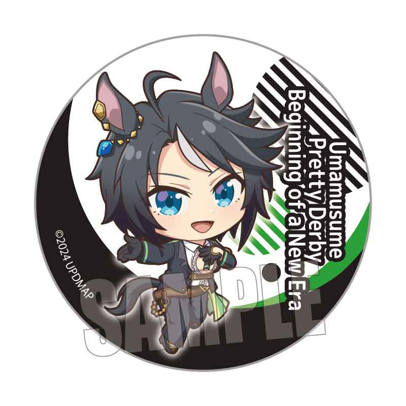 ウマ娘 アグネスタキオン 缶バッジ 新時代 キャラバッジ compass1725607898.jpg