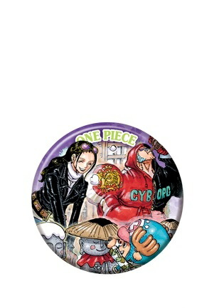ワンピース ロビン バースデー缶バッジ 365日ステッカー ONE PIECE』バースデイ缶バッジ ニコ・ロビン BE1