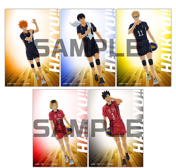 楽天市場】ハイキュー!! ビジュアル色紙コレクション 4 孤爪研磨 単品