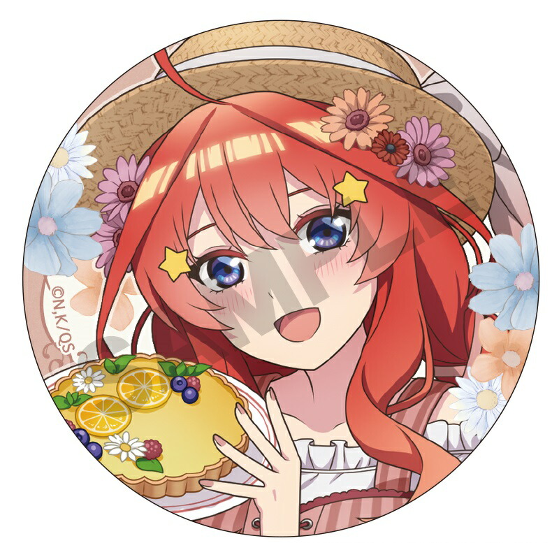五等分の花嫁　中野二乃　中華ロリータ　缶バッジ 楽天市場】五等分の花嫁 アート缶バッジ＿中野二乃/中華ロリータ