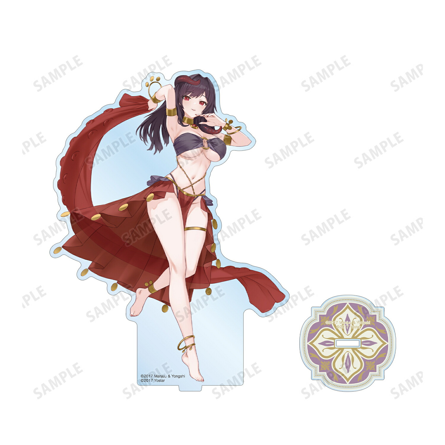 楽天市場】アズールレーン 特大アクリルスタンド 描き起こし プリマス