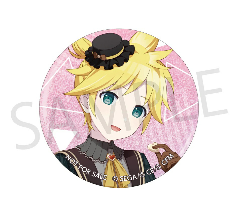 プロセカ 鏡音レン クリフェス 缶バッジ プロセカ 鏡音レン クリエイターズフェスタ ホログラム缶バッジ