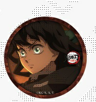鬼滅の刃 ufotable cafe 柱カフェ　アニメーション　缶バッジ 無一郎 販売グッズ / テレビアニメ「鬼滅の刃」刀鍛冶の里編