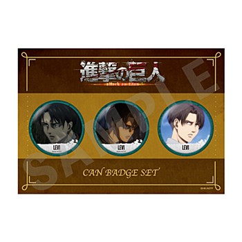 楽天市場】進撃の巨人 缶バッジ リヴァイA : アニメグッズ専門店
