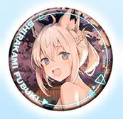 楽天市場】ホロライブ hololive Art Selection オンリー缶バッジ 宝鐘