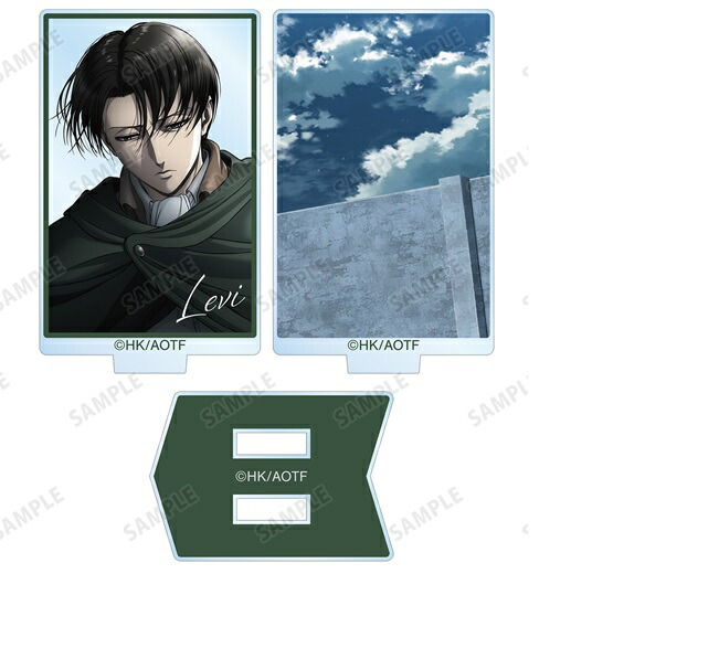進撃の巨人　リヴァイ　トレーディングアクリルスタンド　全5種セット　アニーク Anique Shop JAPAN