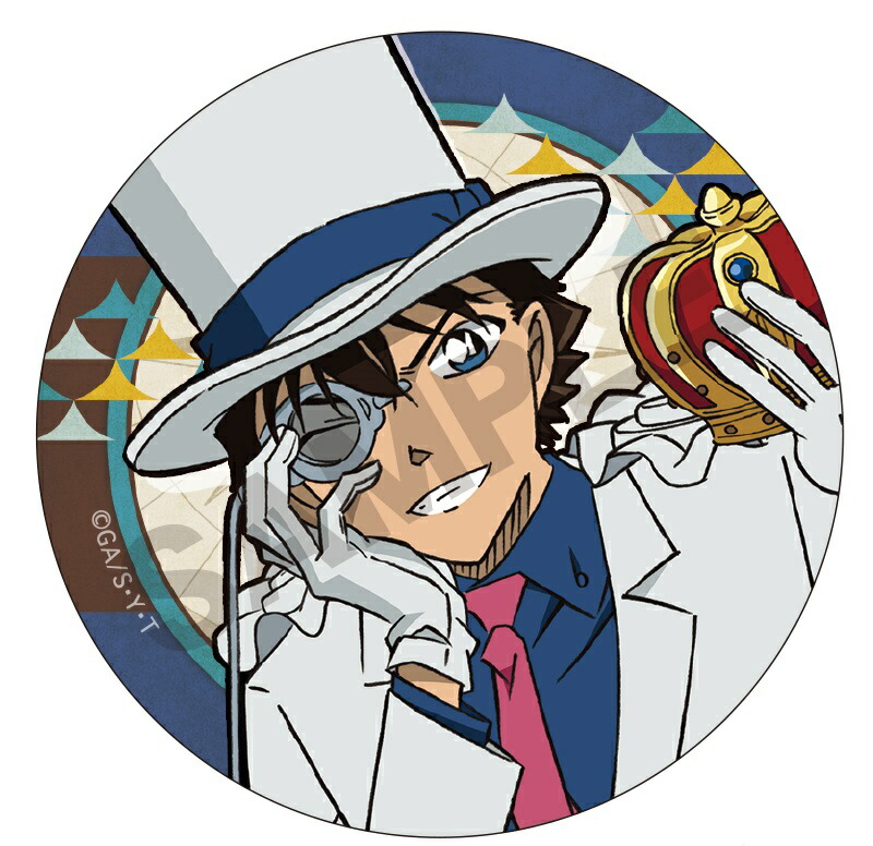 名探偵コナン 怪盗キッド トランプ アクリルスタンド ポストカード 缶バッジ 名探偵コナン」怪盗キッドは“トランプ”が超似合う♪ コミカルな