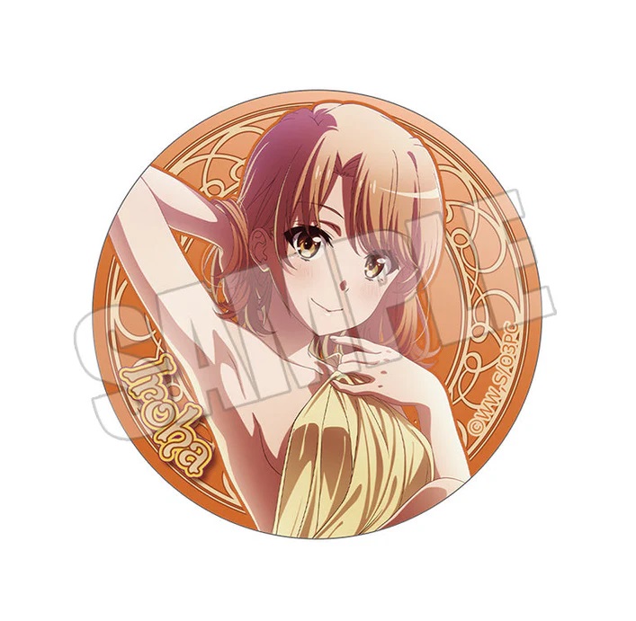 俺ガイル 一色いろは 缶バッジ ガチャ ハート やはり俺の青春ラブコメはまちがっている ハート缶バッジ いろは