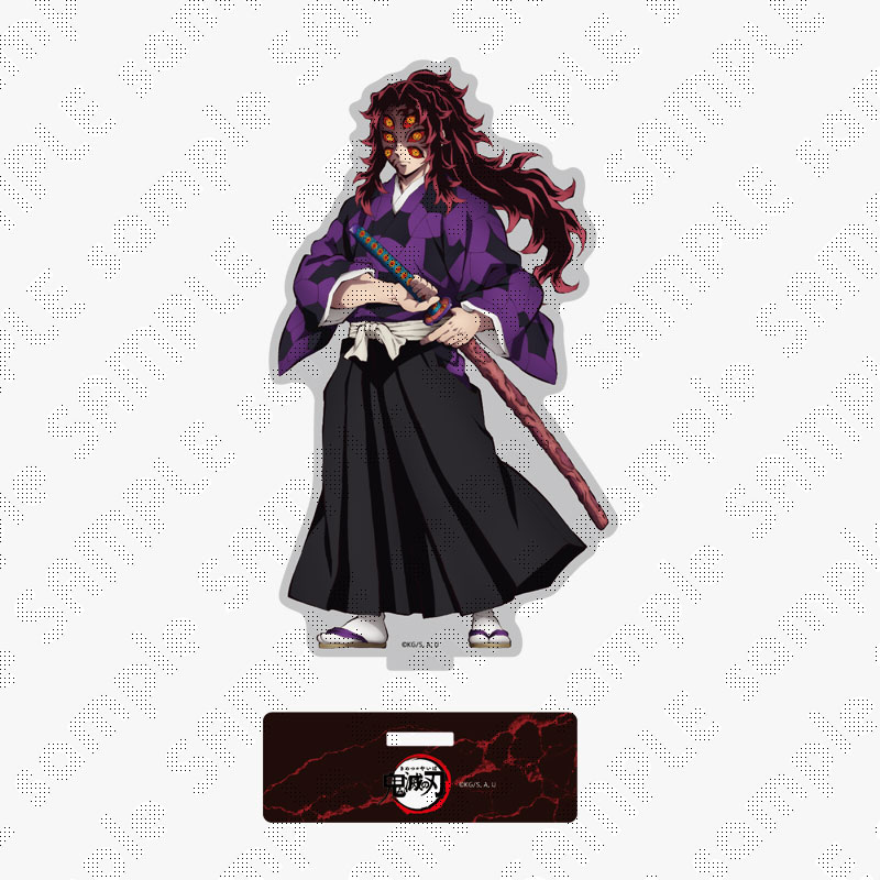 楽天市場】猗窩座 鬼滅の刃 鬼襲来 鬼イラストアクリルスタンド 猗窩座