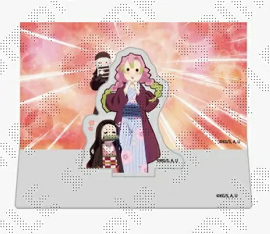 鬼滅の刃 甘露寺蜜璃 みにジオラマアクリルスタンド 第四五話 ufotable 鬼滅の刃 甘露寺蜜璃 みにジオラマアクリルスタンド 第四五