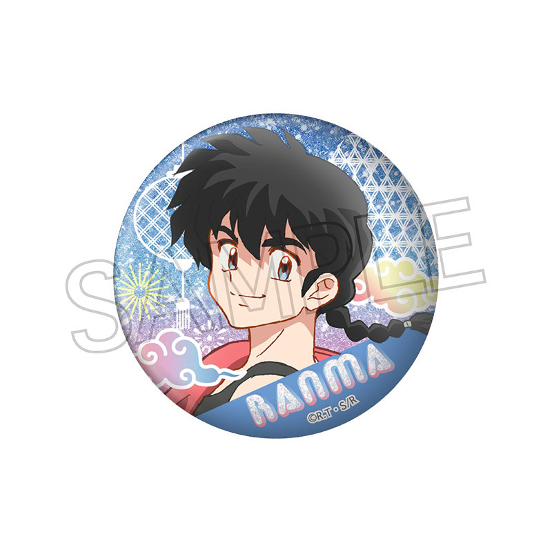 楽天市場】【即納】らんま 1/2 ホログラム缶バッジ【全5種】早乙女乱馬