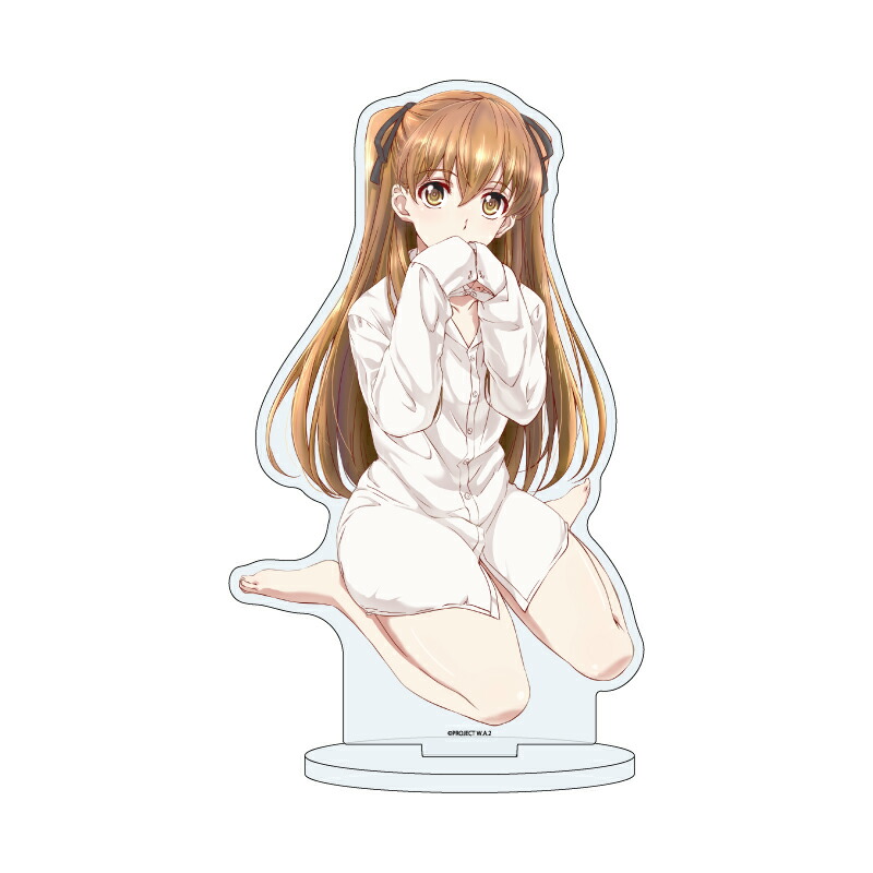 小木曽雪菜 アクリルスタンド WHITE ALBUM2 05 彼シャツVer.(描き下ろしイラスト) ホワイトアルバム グッズ画像