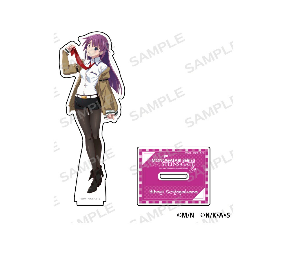 戦場ヶ原ひたぎ アクリルスタンドフィギュア 化物語×STEINS;GATE アクリルスタンド 戦場ヶ原ひたぎ アクスタ グッズ 〈物語〉シリーズ シュタインズゲート画像