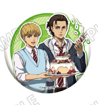 楽天市場】【ポイント10倍 & クーポン！】進撃の巨人 グッズ 缶バッジ