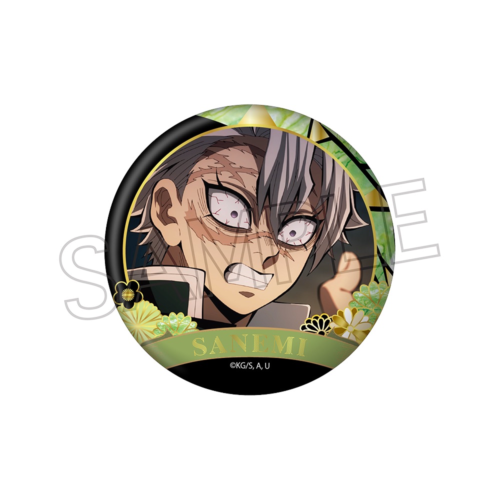 時透無一郎 螺鈿シリーズ 缶バッジ vol.3 グッズ-バッチ】鬼滅の刃 螺鈿風シリーズ Vol.3 缶バッジ 時透無