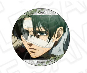 楽天市場】進撃の巨人 キャラバッジコレクション 第3弾 リヴァイ Art