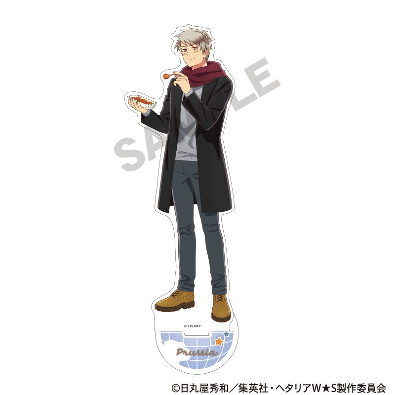 ヘタリア くじ引き堂 いっしょにごはん アクリルスタンド イギリス アニメ「ヘタリア World☆Stars」オンラインくじ ～いっしょに