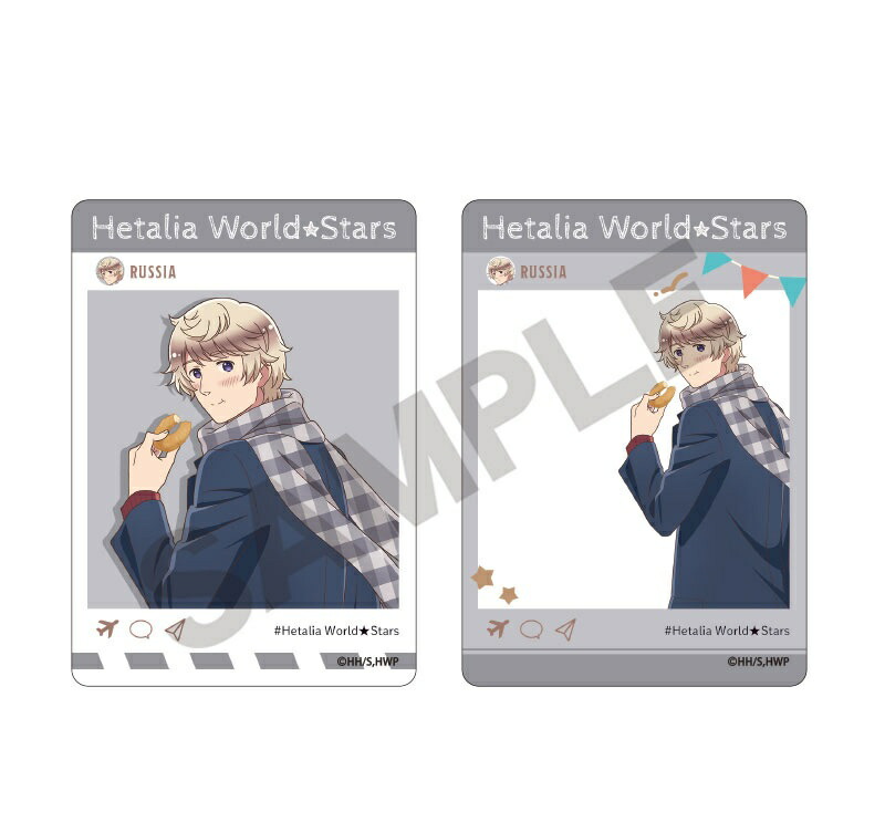 楽天市場】ヘタリア ロシア コースター WEBくじ 購入特典 コースター