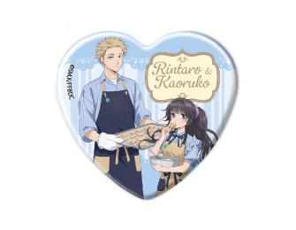 楽天市場】薫る花は凛と咲く ビッグ缶バッジセット 和栗薫子 紬凛太郎