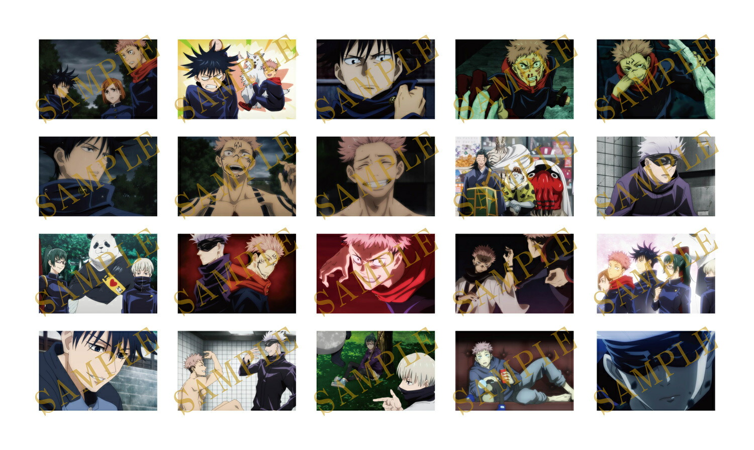 楽天市場 新品 呪術廻戦 場面写真ポストカードセット 4 6話 アニメグッズ専門店earth