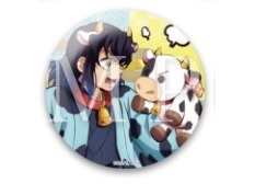 楽天市場】ufotable 鬼滅の刃 干支2025 巳年 ランダム箔押し缶バッジ