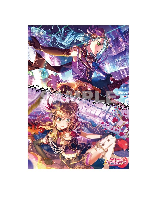 【新品】 バンドリ！ ガールズバンドパーティ！ for Nintendo Switch ソフマップ 有償特典 タペストリー：氷川紗夜  今井リサ タペストリー：宇田川あこ 白金燐子 +アクリルスタンド（湊友希那＆氷川紗夜＆今井リサ＆宇田川あこ＆白金燐子） 3点セット ...