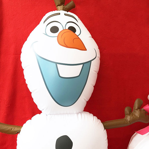 Roximately 17 000 Yen Equivalency With Lucky Bag Frozen Olaf Window Shade Package Let It Go Music Box Gold Balloon