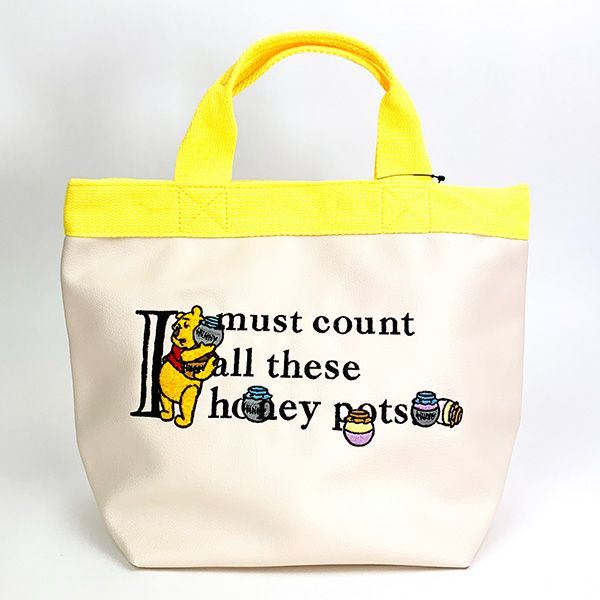 楽天市場】ディズニー くまのプーさん PUさがら刺繍ミニトート