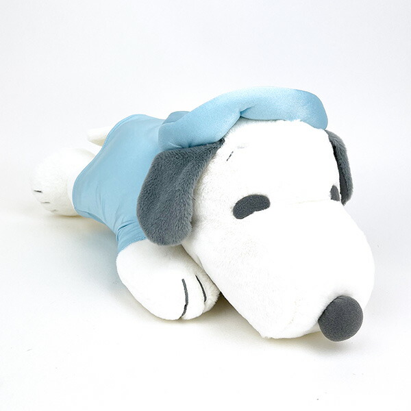 楽天市場】スヌーピー ぬいぐるみ ひんやり這い型 抱きまくら