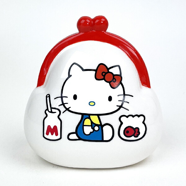 楽天市場】サンリオ ハローキティ がまぐち貯金箱 バンク