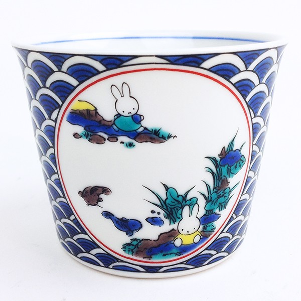 楽天市場】ミッフィー miffy 九谷焼 蕎麦猪口(五彩) そばちょこ 食器