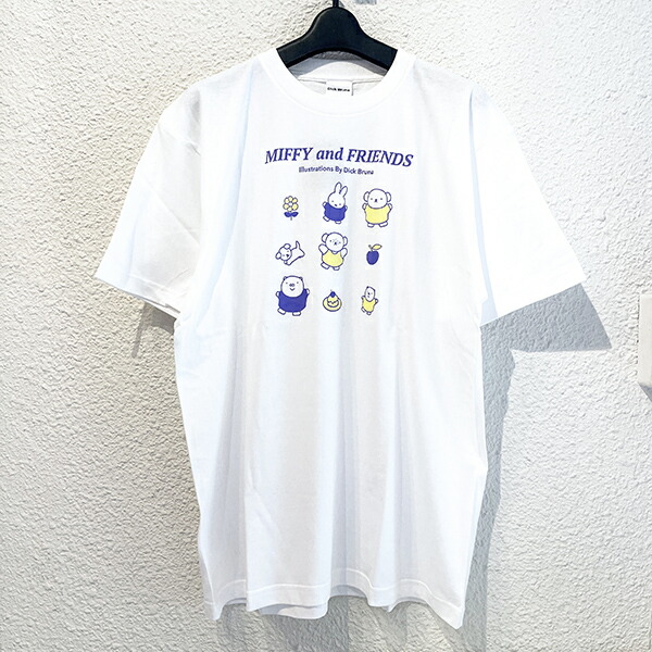 夏休み限定価格8/11までジェラピケPEOPLE ミッフィーTシャツ ホワイト 楽天市場】【Miffy(ミッフィー)】ミッフィー＆メラニー/KidsT