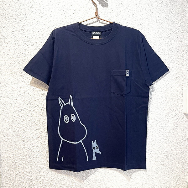 【ムーミン 】POLO T-シャツ 楽天市場】ムーミン ニョロニョロ ポケット Tシャツ (ホワイト