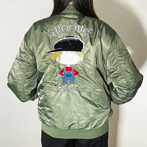 【新品】水森亜土 サムワン トラックジャケット 水森亜土 サムワン トラックジャケット(L) ネイビー×ホワイト