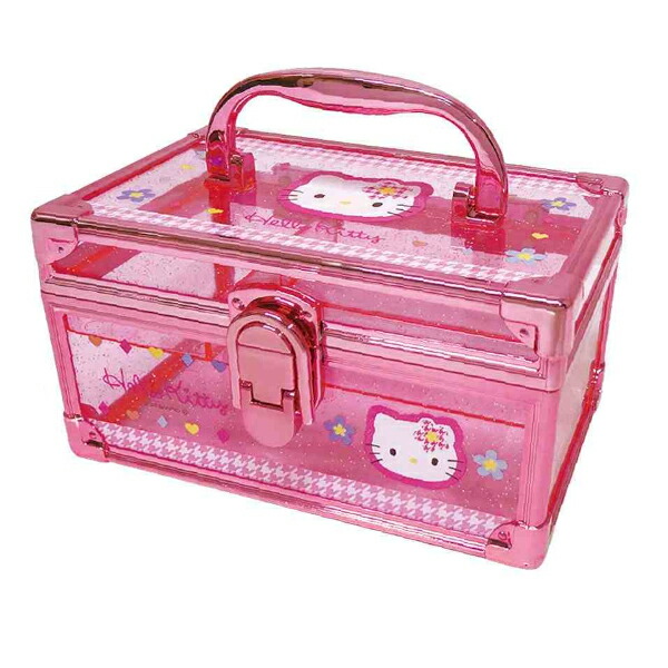 楽天市場】サンリオ ハローキティ バニティケース ピンク 収納