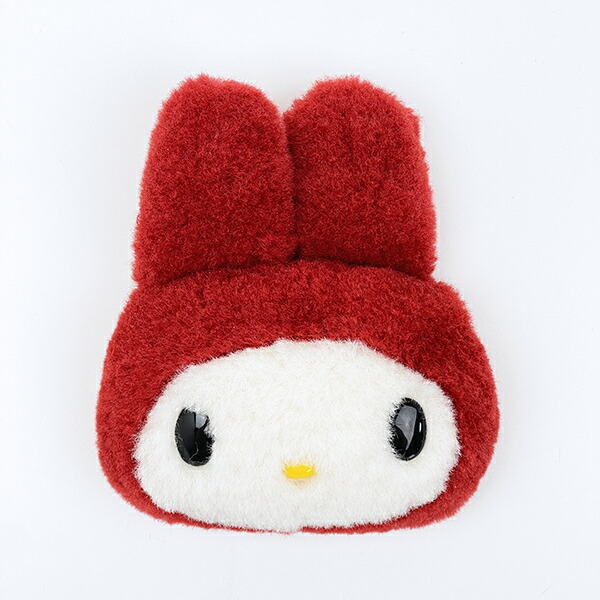 マイメロディ マスコット　パスケース　いちごいろのリボンデザイン　未開封 正規品☆マイメロディ白いちごのティータイム ぬいぐるみ パス