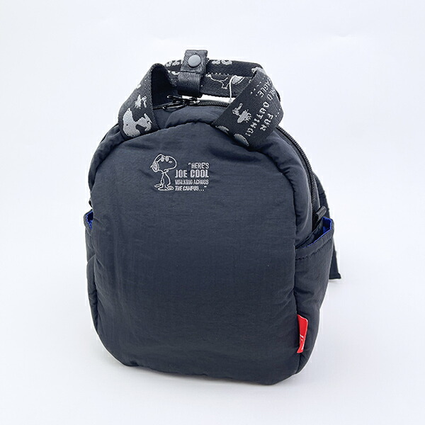 スヌーピー リュック マットブラック ROOTOTE ルートート コラボ SNOOPY
