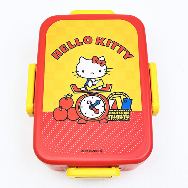 楽天市場】【在庫処分】ハローキティ 弁当箱 1段 / 4点ロックランチ